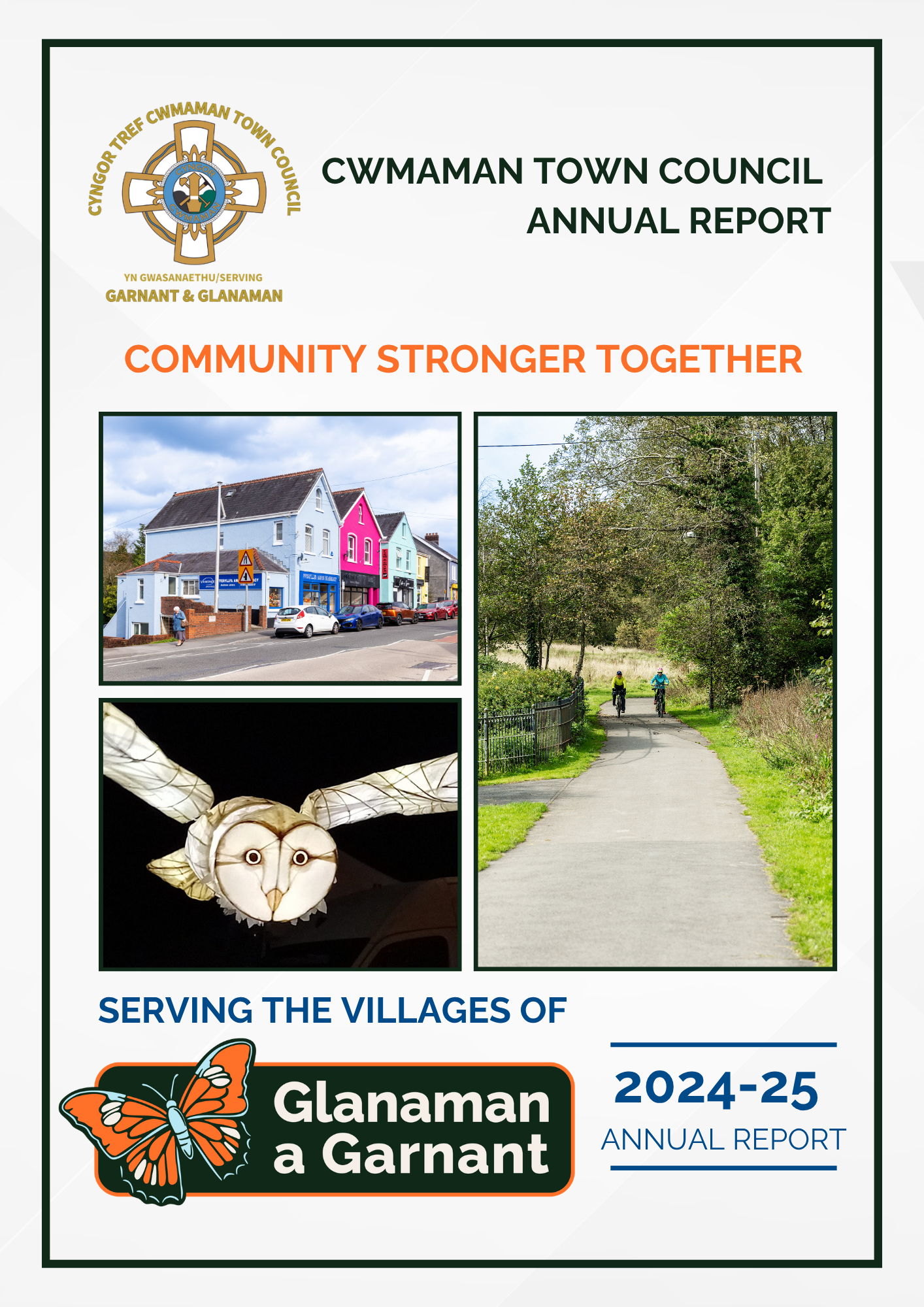 Presentation of a Defibrillator by Cwmanan Community Council 